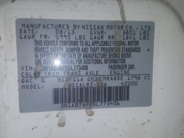 Photo 9 VIN: 3N1AB7AP2DL773406 - NISSAN SENTRA 