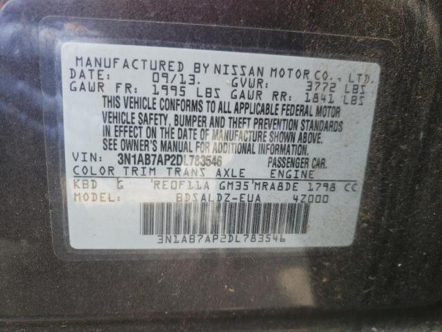 Photo 9 VIN: 3N1AB7AP2DL783546 - NISSAN SENTRA 