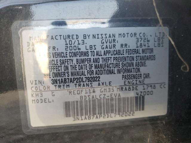 Photo 11 VIN: 3N1AB7AP2DL792022 - NISSAN SENTRA 