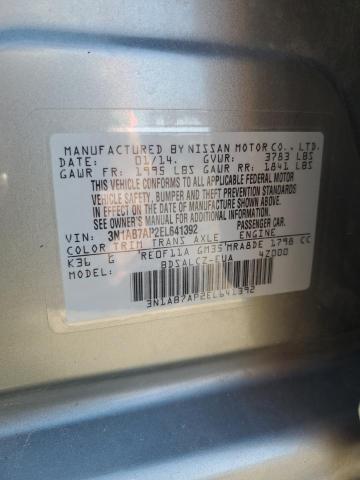 Photo 11 VIN: 3N1AB7AP2EL641392 - NISSAN SENTRA S 