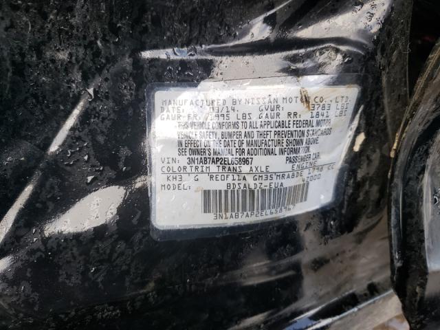 Photo 9 VIN: 3N1AB7AP2EL658967 - NISSAN SENTRA S 