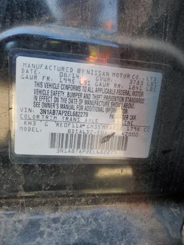 Photo 11 VIN: 3N1AB7AP2EL682279 - NISSAN SENTRA S 