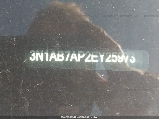 Photo 8 VIN: 3N1AB7AP2EY259737 - NISSAN SENTRA 