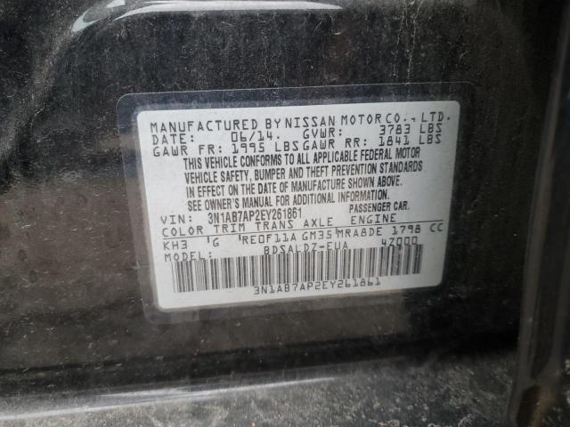 Photo 11 VIN: 3N1AB7AP2EY261861 - NISSAN SENTRA S 