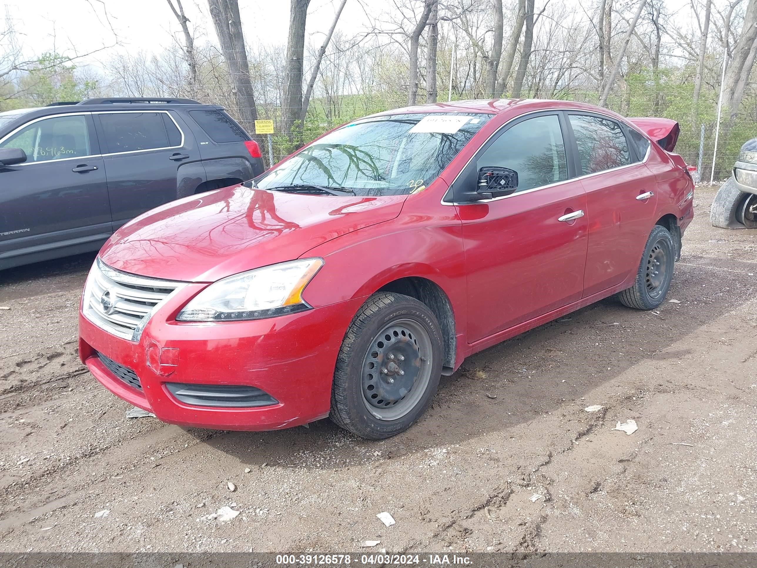 Photo 1 VIN: 3N1AB7AP2EY272746 - NISSAN SENTRA 