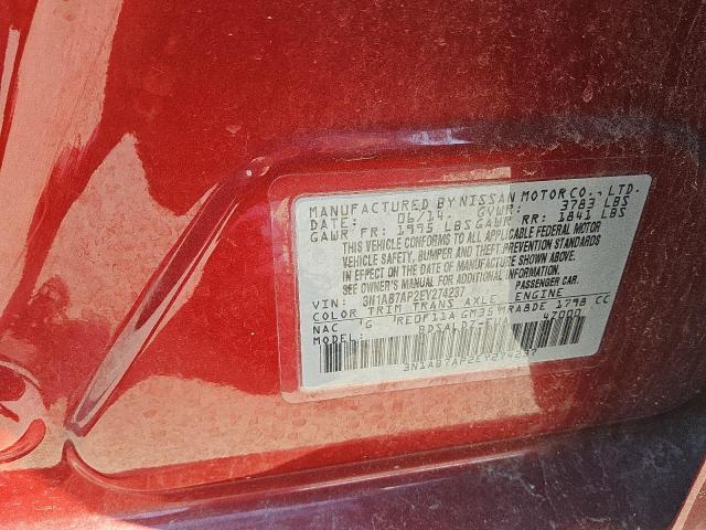 Photo 11 VIN: 3N1AB7AP2EY274237 - NISSAN SENTRA S 