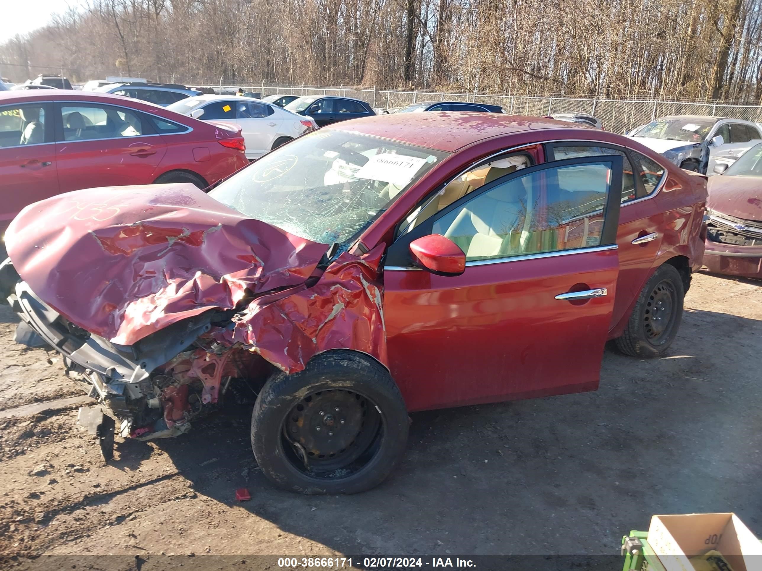 Photo 1 VIN: 3N1AB7AP2EY318172 - NISSAN SENTRA 