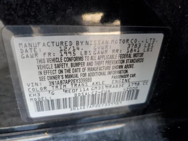 Photo 11 VIN: 3N1AB7AP2EY339989 - NISSAN SENTRA S 