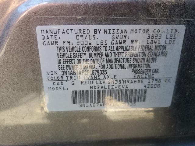 Photo 12 VIN: 3N1AB7AP2FL679335 - NISSAN SENTRA S 