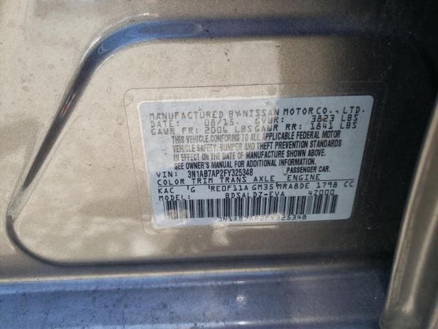 Photo 11 VIN: 3N1AB7AP2FY325348 - NISSAN SENTRA 