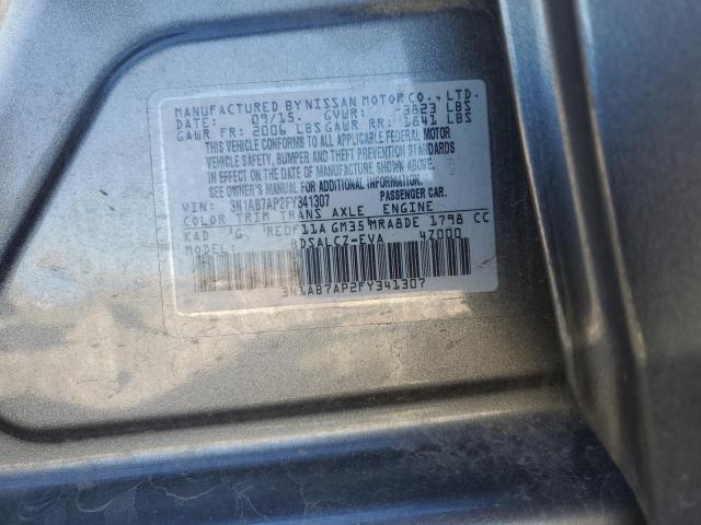 Photo 11 VIN: 3N1AB7AP2FY341307 - NISSAN SENTRA S 