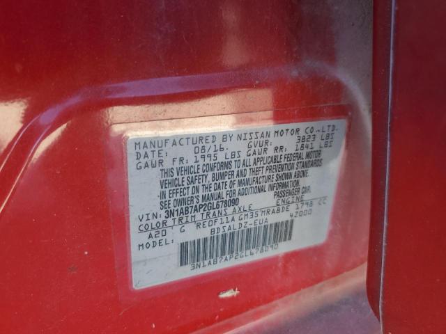 Photo 11 VIN: 3N1AB7AP2GL678090 - NISSAN SENTRA S 