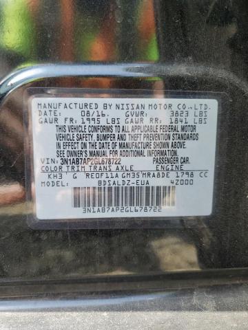 Photo 12 VIN: 3N1AB7AP2GL678722 - NISSAN SENTRA S 