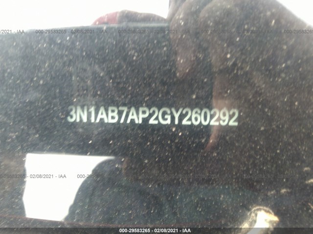 Photo 8 VIN: 3N1AB7AP2GY260292 - NISSAN SENTRA 