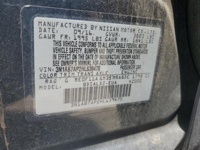 Photo 11 VIN: 3N1AB7AP2HL639470 - NISSAN SENTRA S 