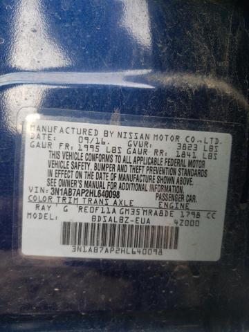 Photo 9 VIN: 3N1AB7AP2HL640098 - NISSAN SENTRA S 