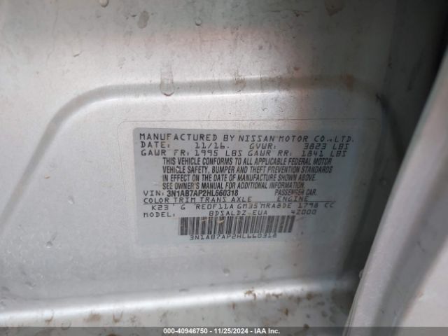 Photo 8 VIN: 3N1AB7AP2HL660318 - NISSAN SENTRA 