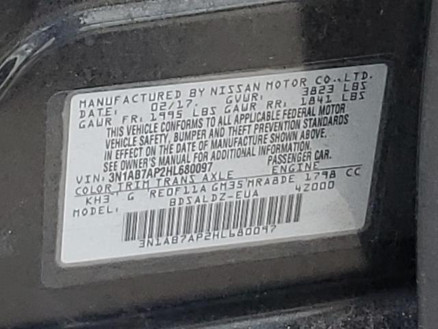 Photo 11 VIN: 3N1AB7AP2HL680097 - NISSAN SENTRA 