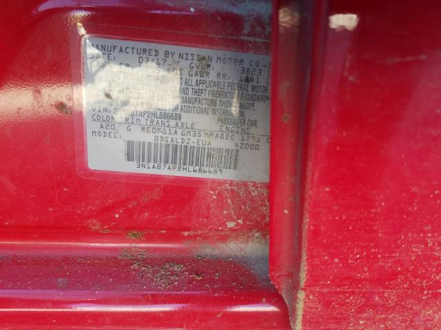 Photo 9 VIN: 3N1AB7AP2HL686689 - NISSAN SENTRA 