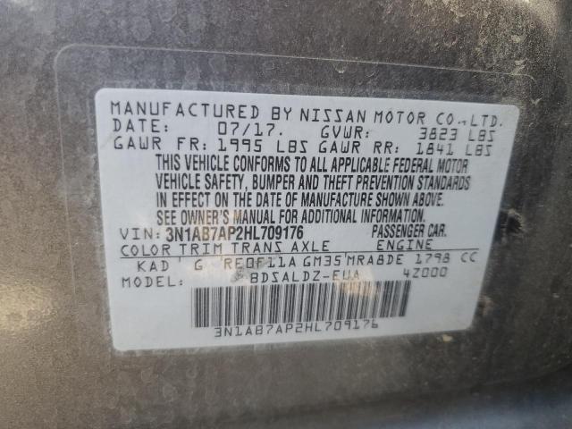 Photo 12 VIN: 3N1AB7AP2HL709176 - NISSAN SENTRA S 