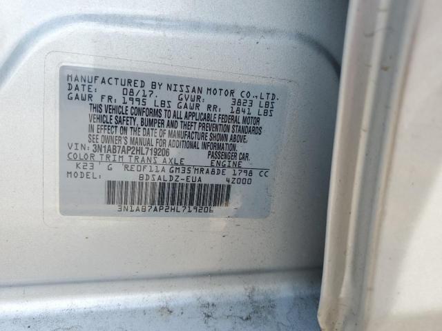 Photo 11 VIN: 3N1AB7AP2HL719206 - NISSAN SENTRA S 