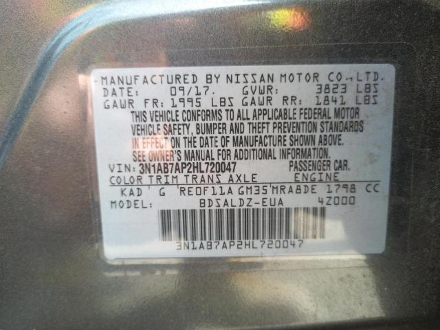 Photo 9 VIN: 3N1AB7AP2HL720047 - NISSAN SENTRA S 