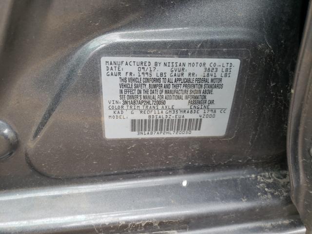 Photo 9 VIN: 3N1AB7AP2HL720050 - NISSAN SENTRA S 