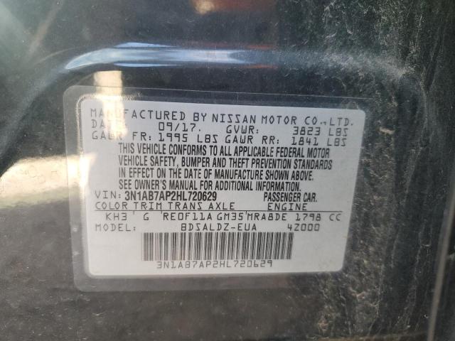 Photo 11 VIN: 3N1AB7AP2HL720629 - NISSAN SENTRA S 