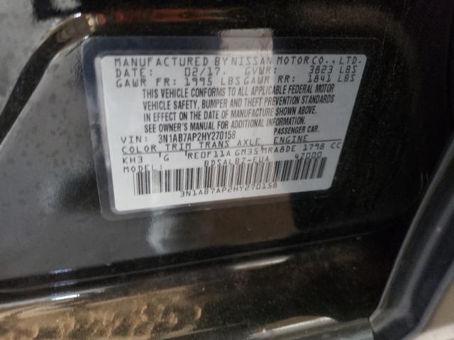 Photo 11 VIN: 3N1AB7AP2HY270158 - NISSAN SENTRA S 