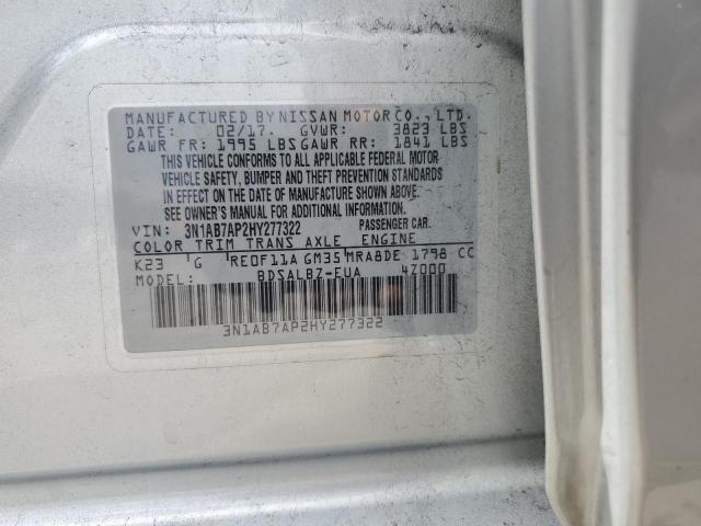 Photo 11 VIN: 3N1AB7AP2HY277322 - NISSAN SENTRA 