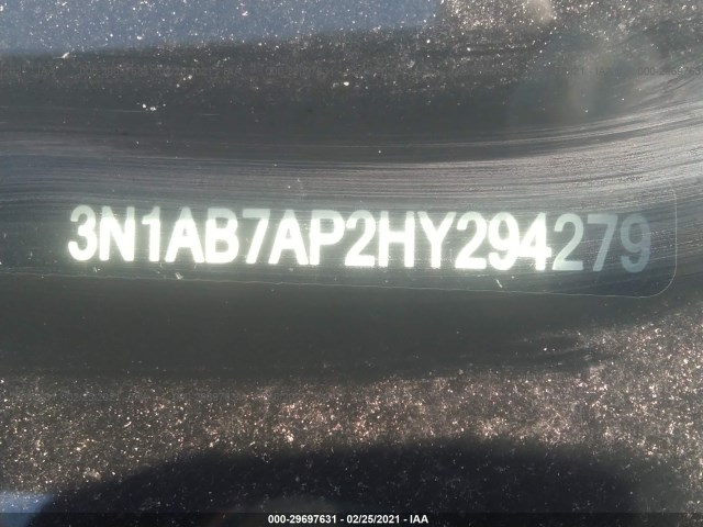 Photo 8 VIN: 3N1AB7AP2HY294279 - NISSAN SENTRA 