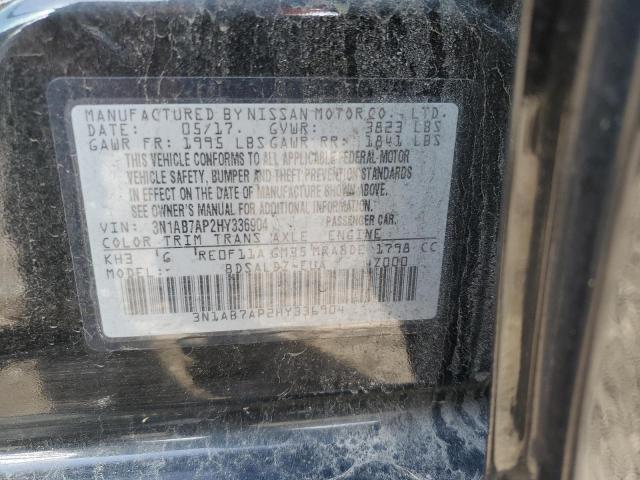 Photo 11 VIN: 3N1AB7AP2HY336904 - NISSAN SENTRA 