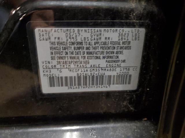 Photo 11 VIN: 3N1AB7AP2HY341469 - NISSAN SENTRA 