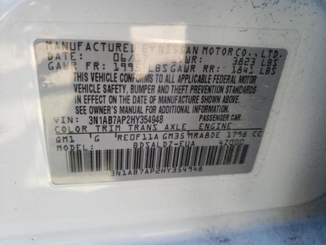 Photo 11 VIN: 3N1AB7AP2HY354948 - NISSAN SENTRA 