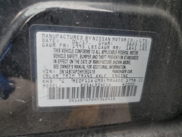 Photo 11 VIN: 3N1AB7AP2HY362418 - NISSAN SENTRA 