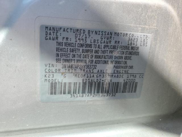 Photo 12 VIN: 3N1AB7AP2HY363732 - NISSAN SENTRA 