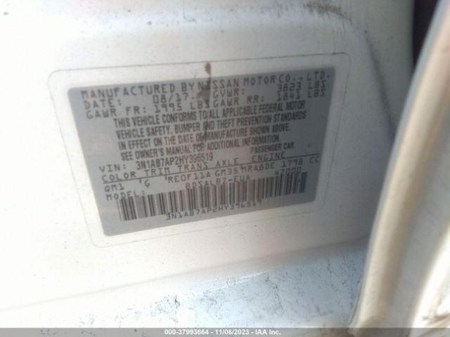 Photo 8 VIN: 3N1AB7AP2HY396519 - NISSAN SENTRA 