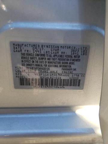 Photo 11 VIN: 3N1AB7AP2HY406126 - NISSAN SENTRA 