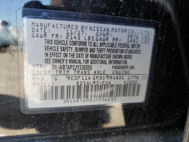 Photo 12 VIN: 3N1AB7AP2JY236050 - NISSAN SENTRA 