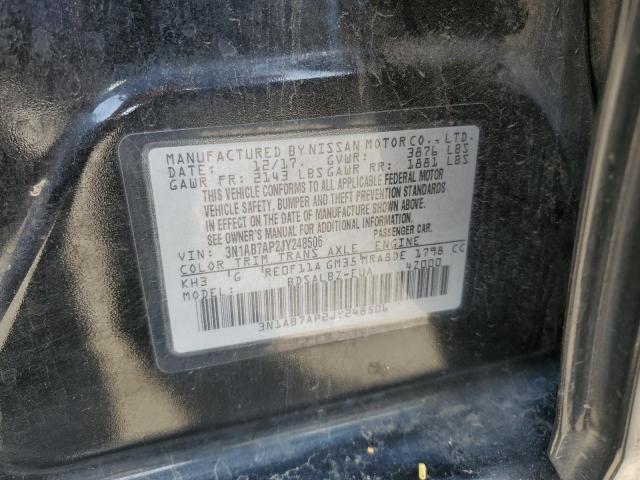 Photo 12 VIN: 3N1AB7AP2JY248506 - NISSAN SENTRA 