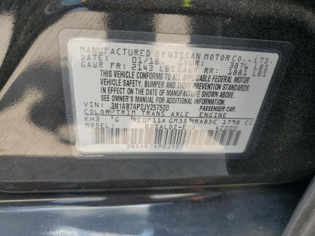 Photo 12 VIN: 3N1AB7AP2JY257500 - NISSAN SENTRA 