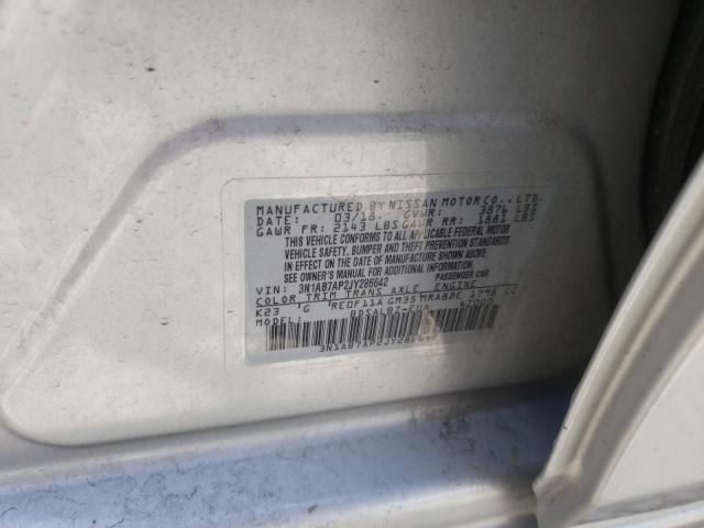 Photo 9 VIN: 3N1AB7AP2JY286642 - NISSAN SENTRA S 