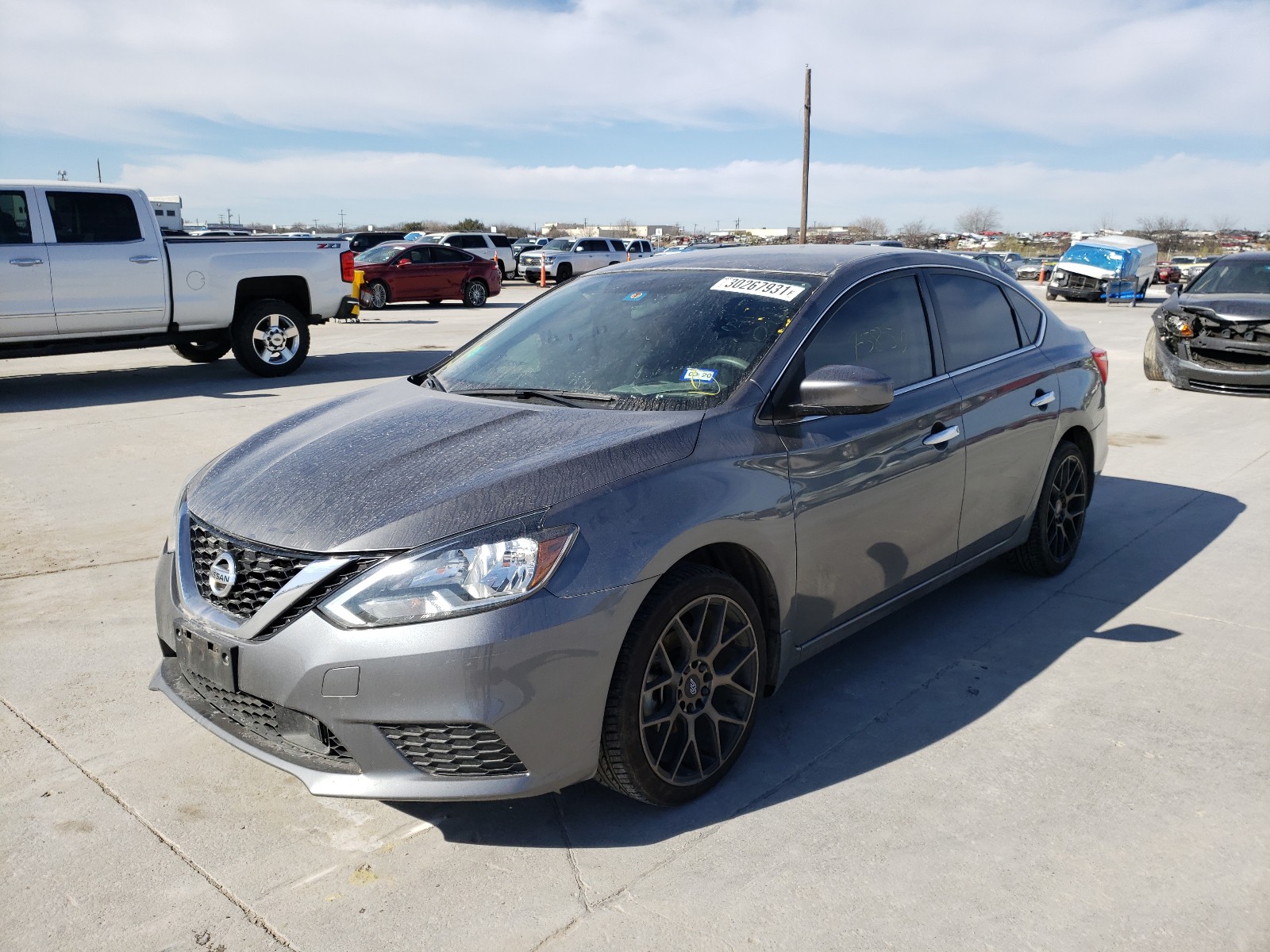 Photo 1 VIN: 3N1AB7AP2JY291680 - NISSAN SENTRA S 