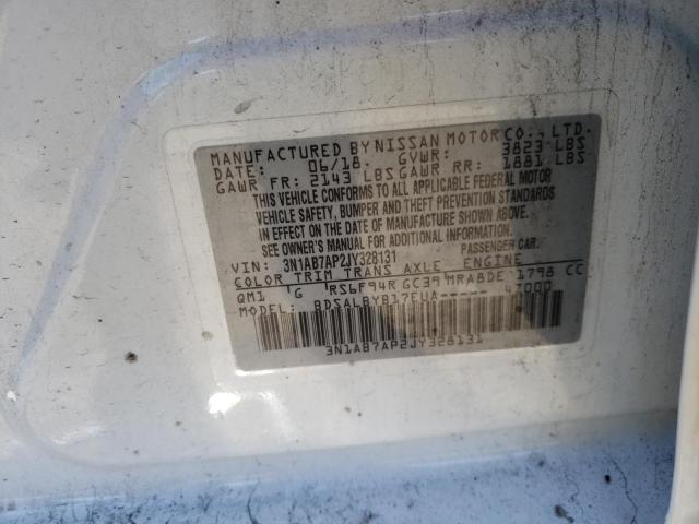 Photo 11 VIN: 3N1AB7AP2JY328131 - NISSAN SENTRA S 