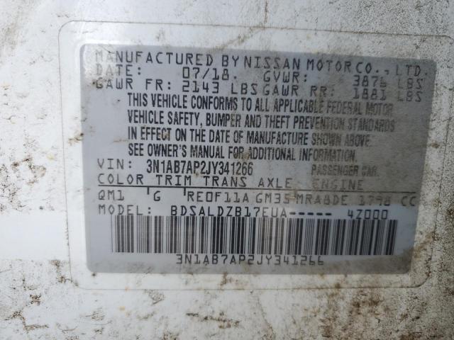 Photo 12 VIN: 3N1AB7AP2JY341266 - NISSAN SENTRA 