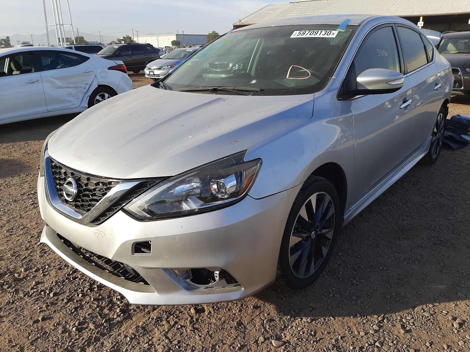 Photo 1 VIN: 3N1AB7AP2JY346824 - NISSAN SENTRA S 