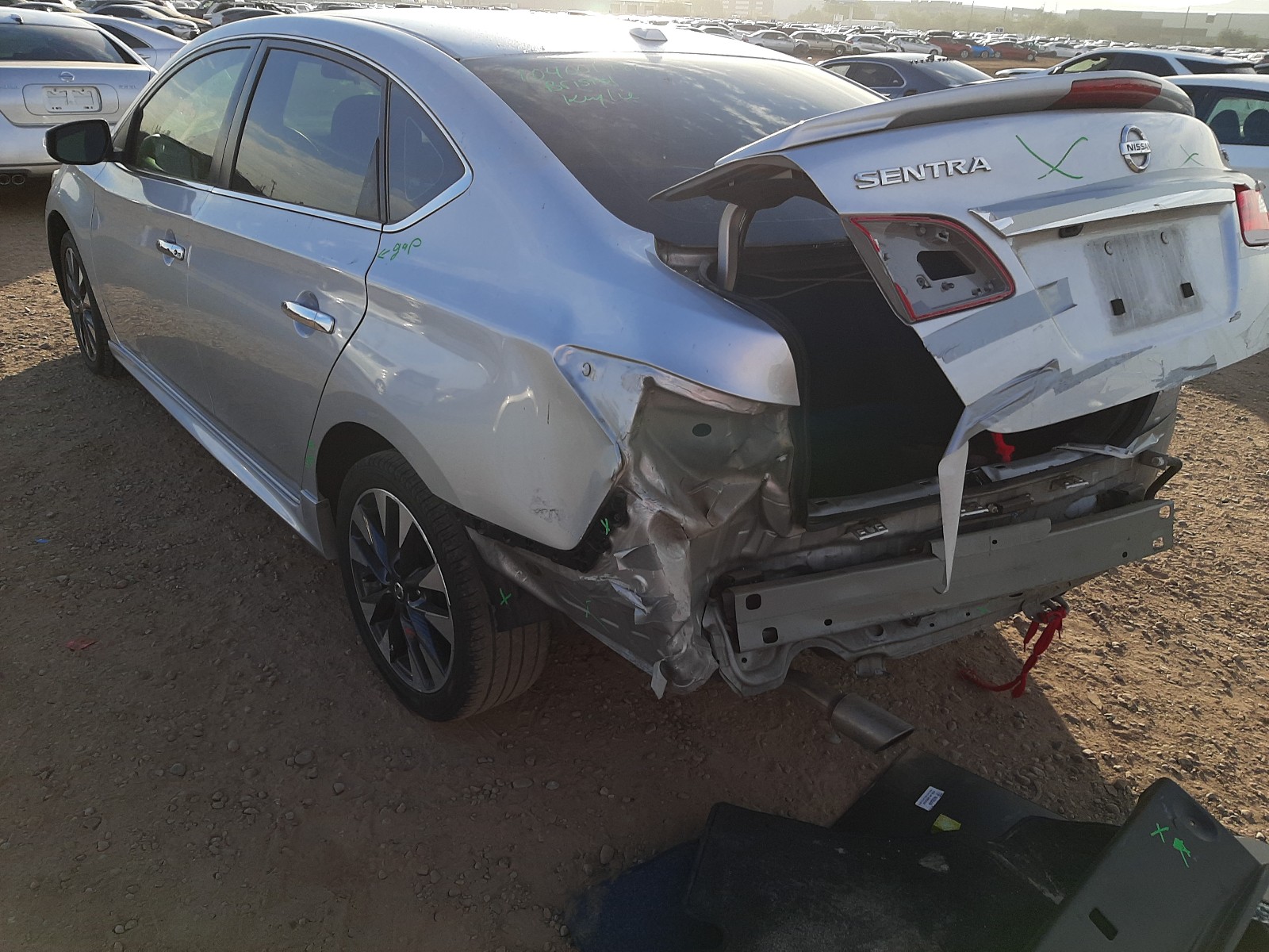 Photo 2 VIN: 3N1AB7AP2JY346824 - NISSAN SENTRA S 