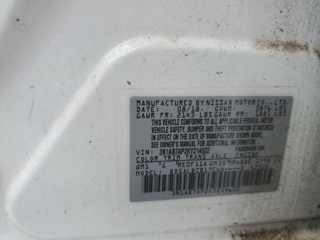 Photo 11 VIN: 3N1AB7AP2KY214602 - NISSAN SENTRA 