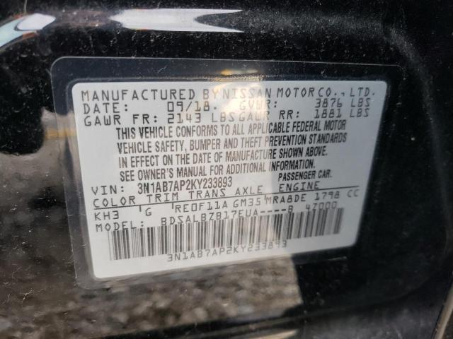 Photo 11 VIN: 3N1AB7AP2KY233893 - NISSAN SENTRA 