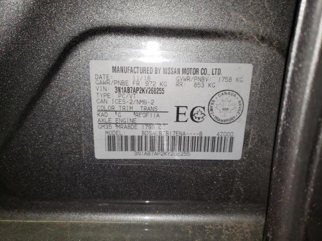 Photo 11 VIN: 3N1AB7AP2KY268255 - NISSAN SENTRA 